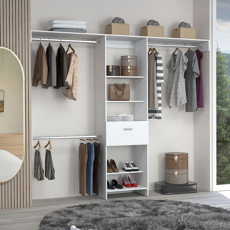 TUHOME - Closet Manchester Blanco Tuhome