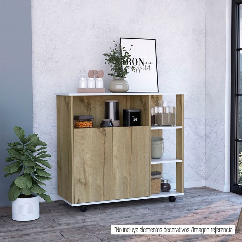TUHOME - Mueble De Cocina Bi Color Tuhome