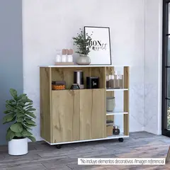 TUHOME - Mueble De Cocina Bi Color