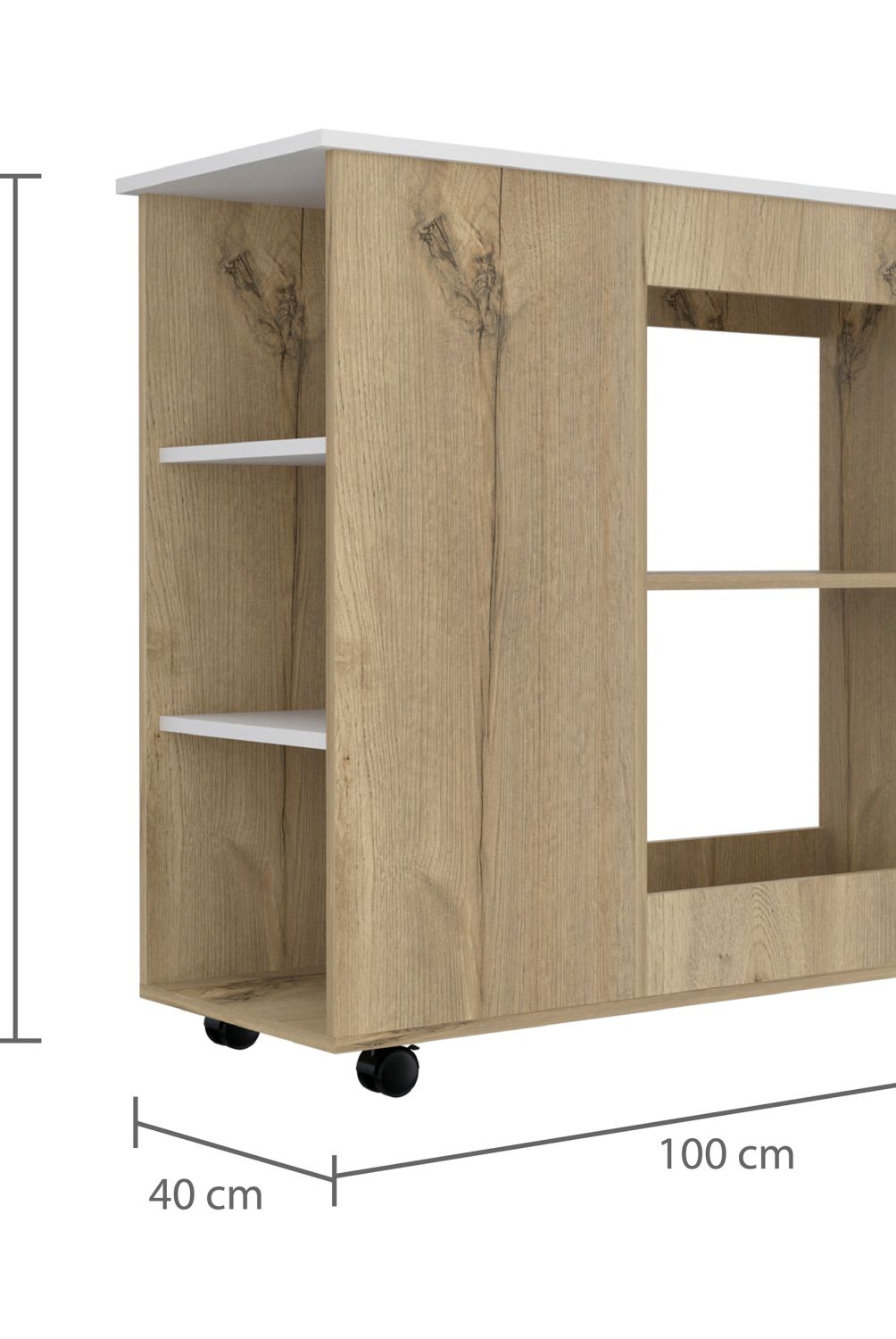 TUHOME - Mueble De Cocina Bi Color Tuhome