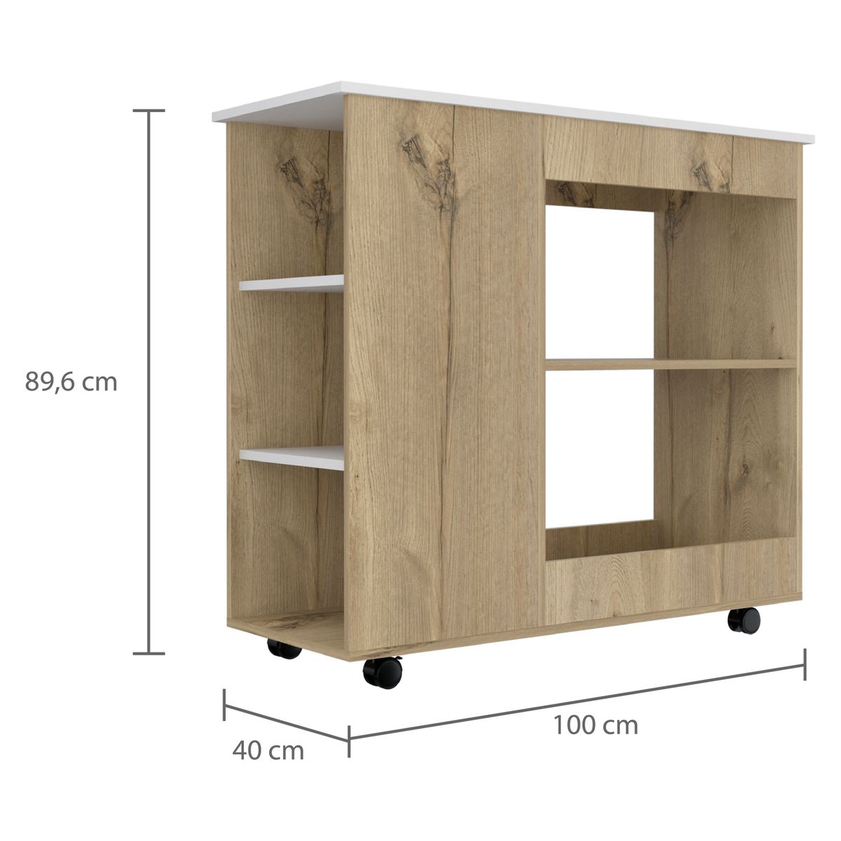 TUHOME - Mueble De Cocina Bi Color Tuhome