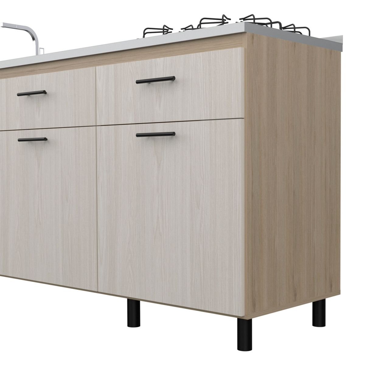 TUHOME - Módulo Inferior 180 Kitchen Con Lavaplatos Tuhome