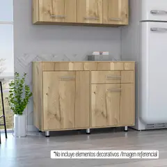 TUHOME - Mod Inferior 120 Kitchen O Tope Melamina