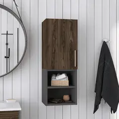 TUHOME - Mueble Auxiliar Baño Madrid Coñac
