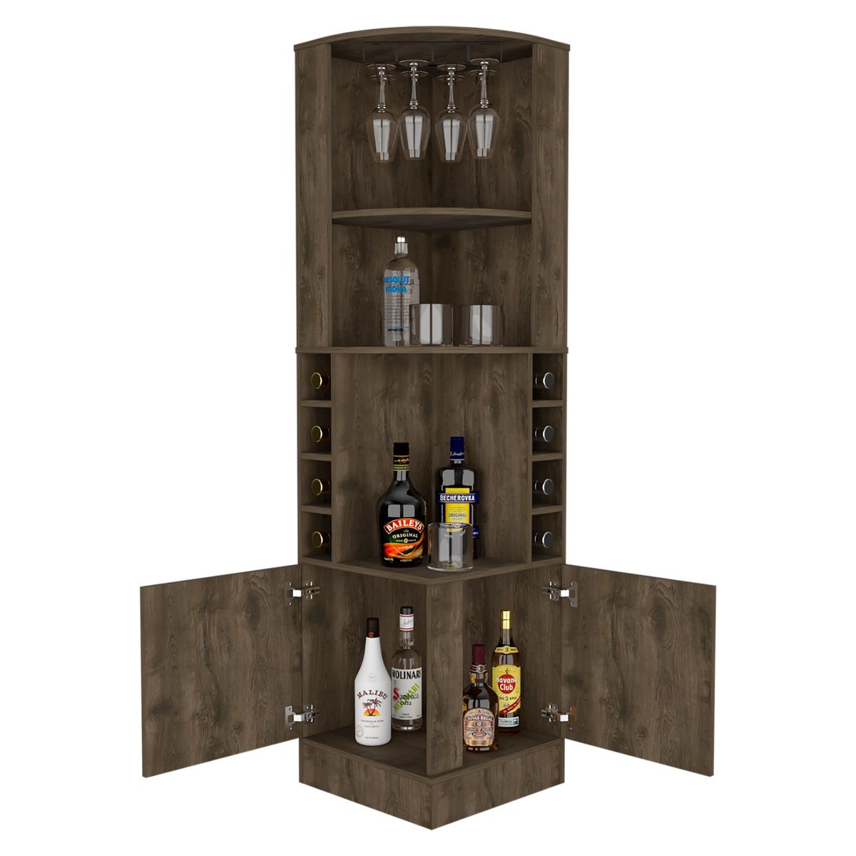 TUHOME - Mueble Bar Esquinerto Andorra Tuhome