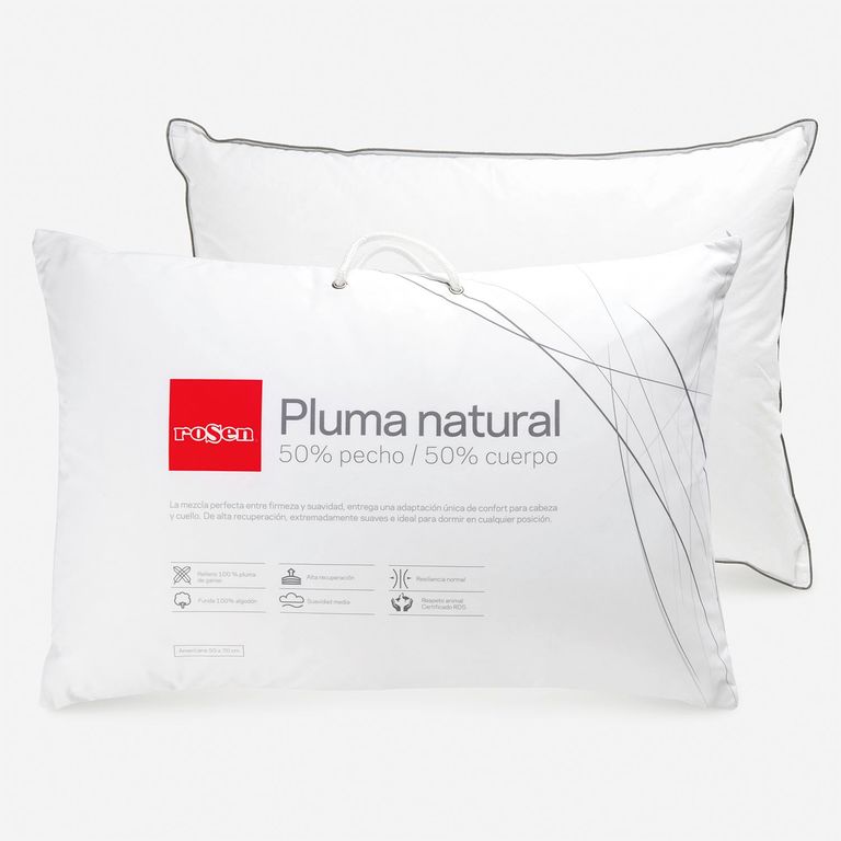 ROSEN Almohada Pluma Natural 50%