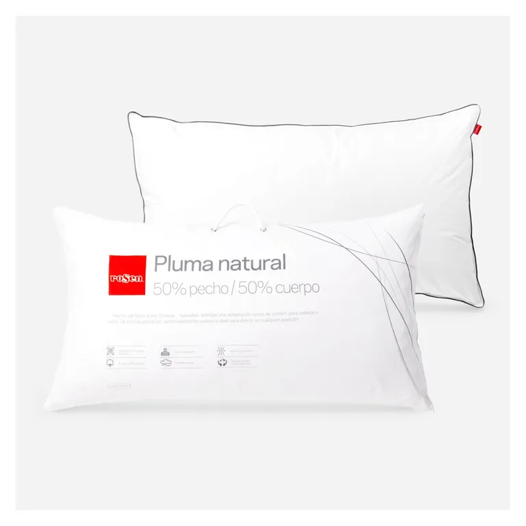 Almohada Pluma Natural 50% KING