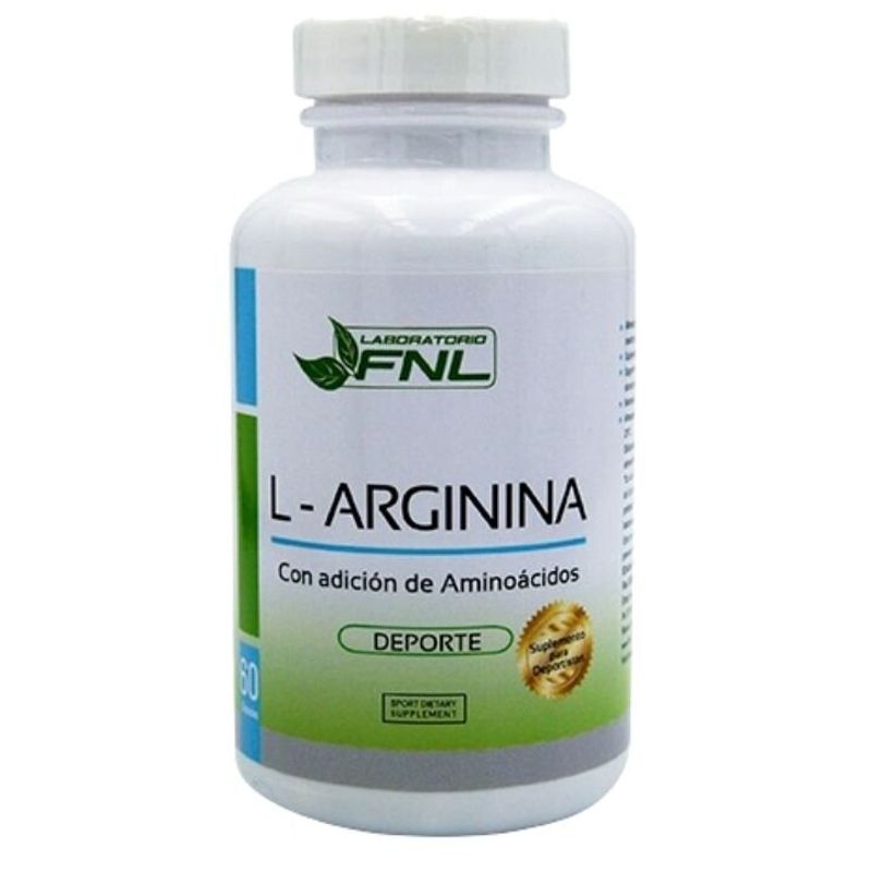 GENERICO - L-Arginina 60 Caps Disfuncion Erectil Arginina Fnl