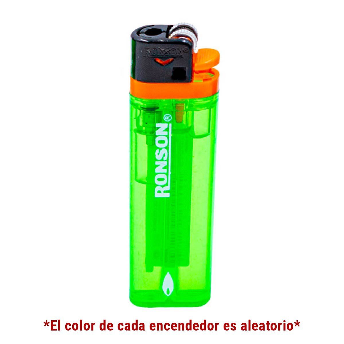 RONSON - Encendedor Ronson Clearlite Piedra Individual