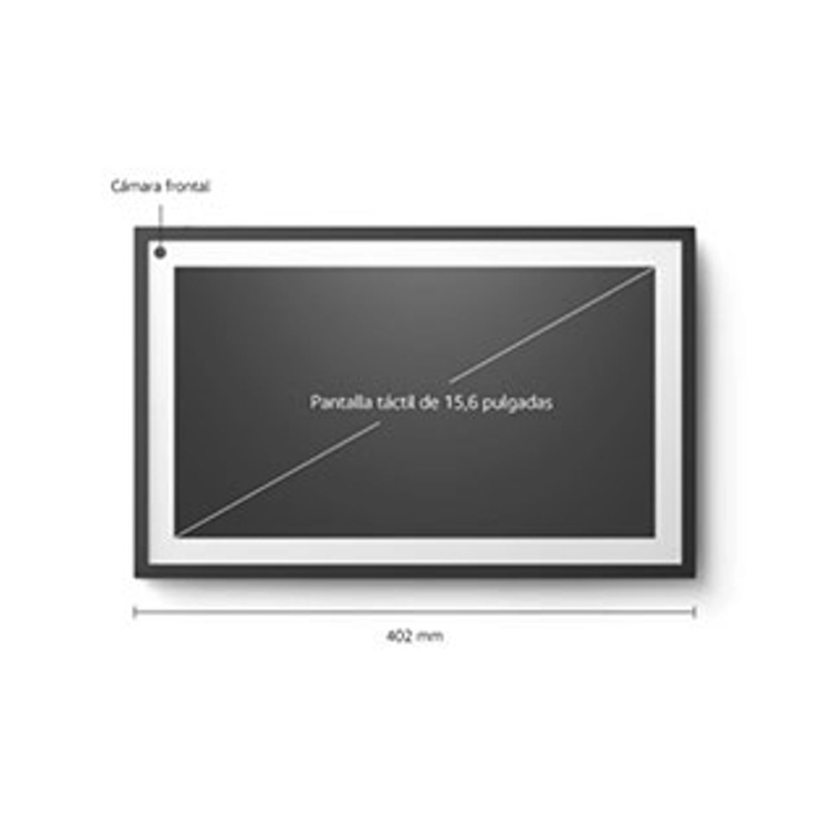 AMAZON - Amazon Echo Show 15 Charcoal