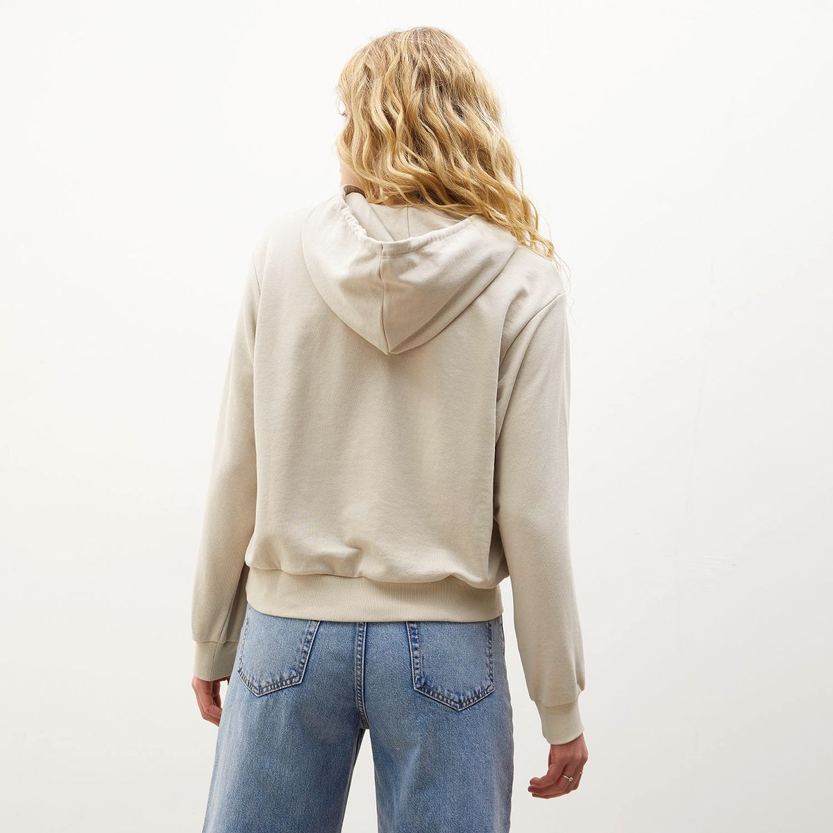 ONLY - Polerón Snoopy Con Capucha Algodón Mujer Only