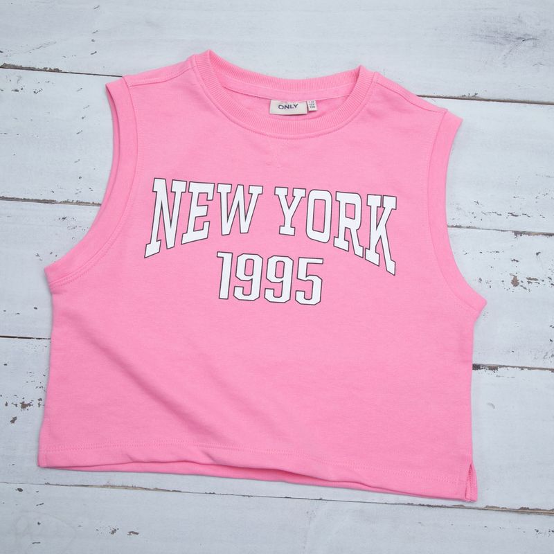 ONLY KIDS - Polera Manga Corta Algodón Niña Only Kids
