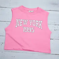 ONLY KIDS - Polera Manga Corta Algodón Niña