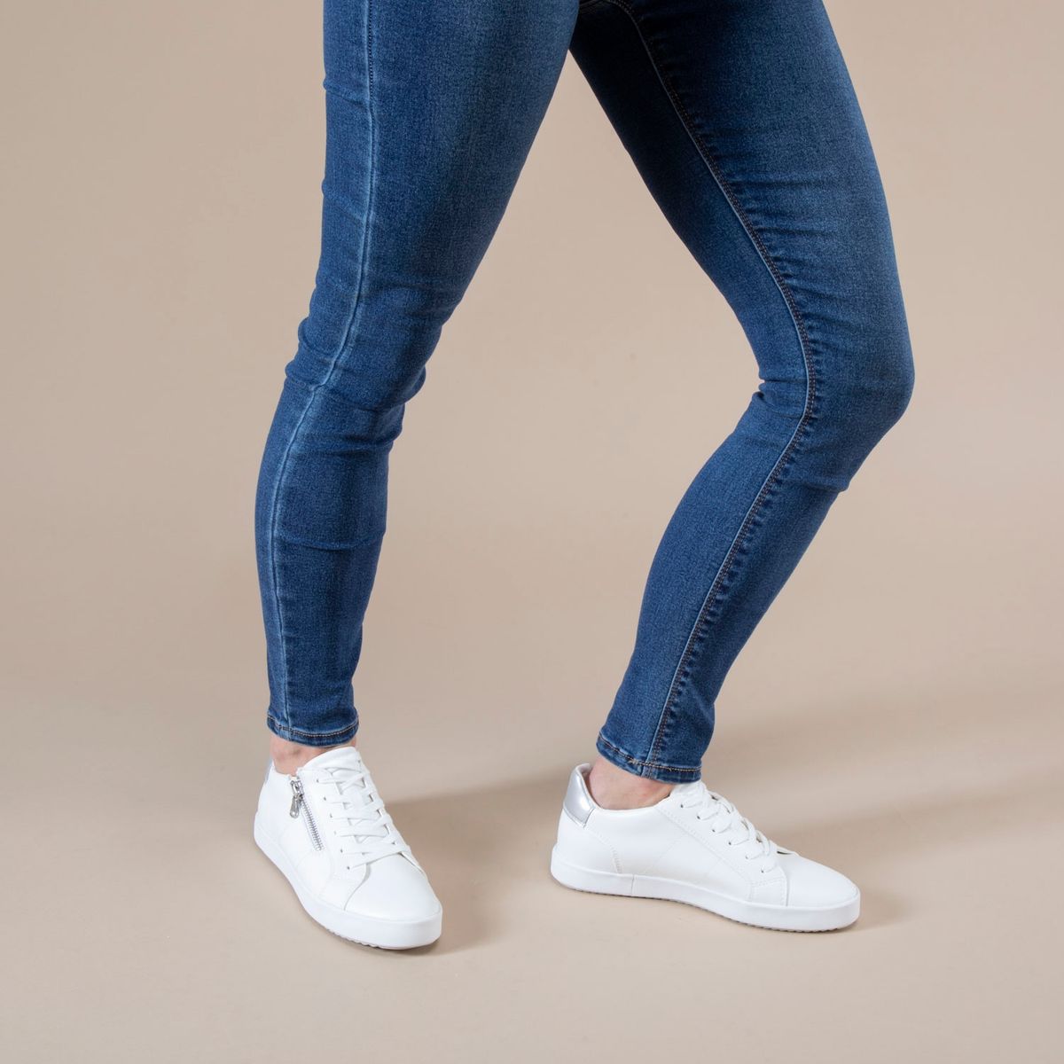 GEOX - Zapatilla Urbana Mujer Blanco Geox