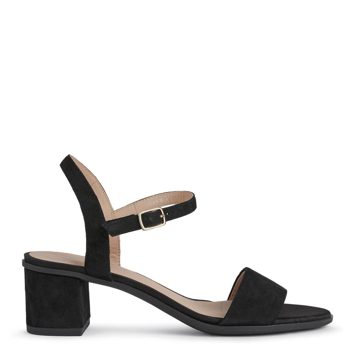 GEOX - Sandalia Mujer Cuero Negro Geox