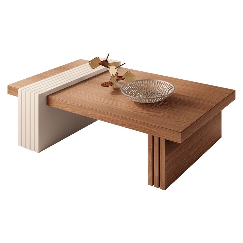 JDO & DESIGN - Mesa Centro Luna Beige Jdo & Design