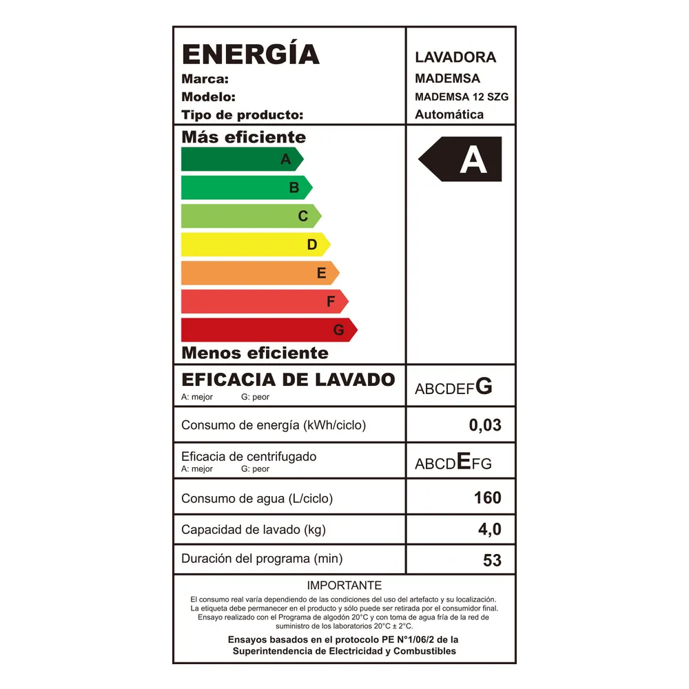 Lavadora Automática Superior 12 Kg, foto 8