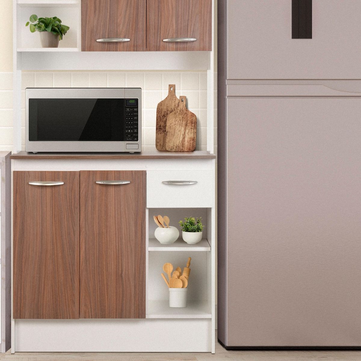 CIC - Mueble Cocina Sofía 4 Puertas 1 Cajon 90x180x36 Cic