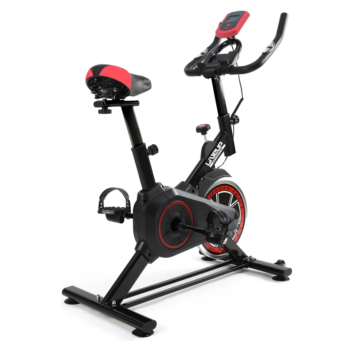 LIVEUP - Bicicleta De Spinning Es7622 Pantalla Integrada Liveup