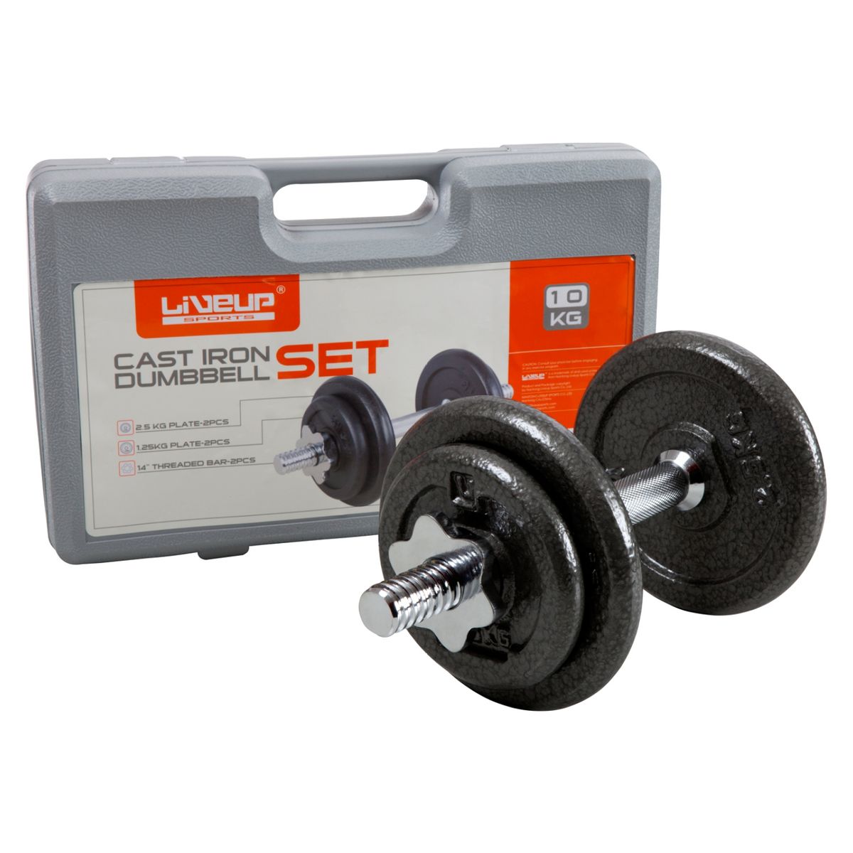 LIVEUP - Mancuernas 10kg Liveup