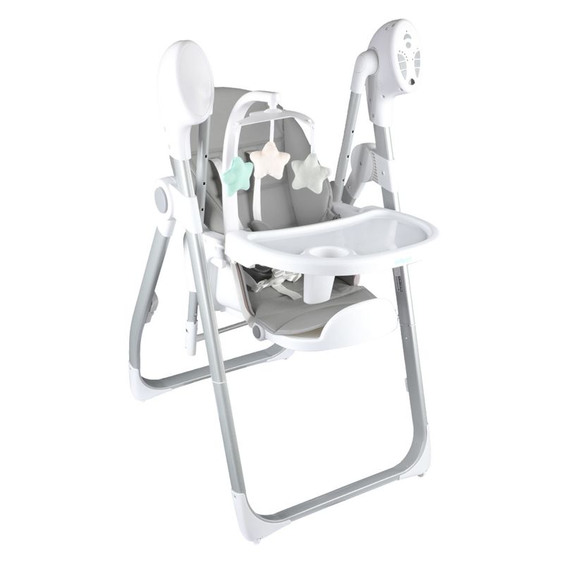 INFANTI - Silla Alta New Pomodoro Dark Grey Infanti
