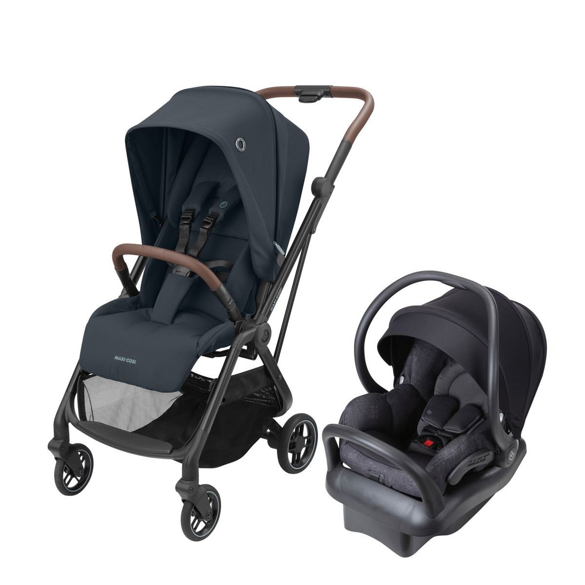 MAXI COSI - Coche Bebe Travel System Leona Essential Grph Maxi Cosi