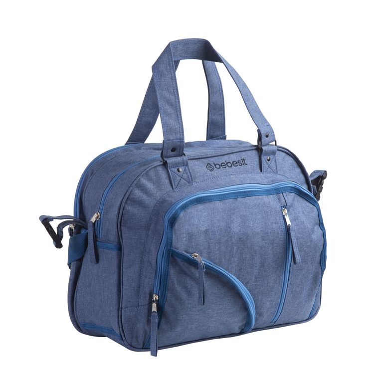 BEBESIT Bolso Maternal Azul Mela