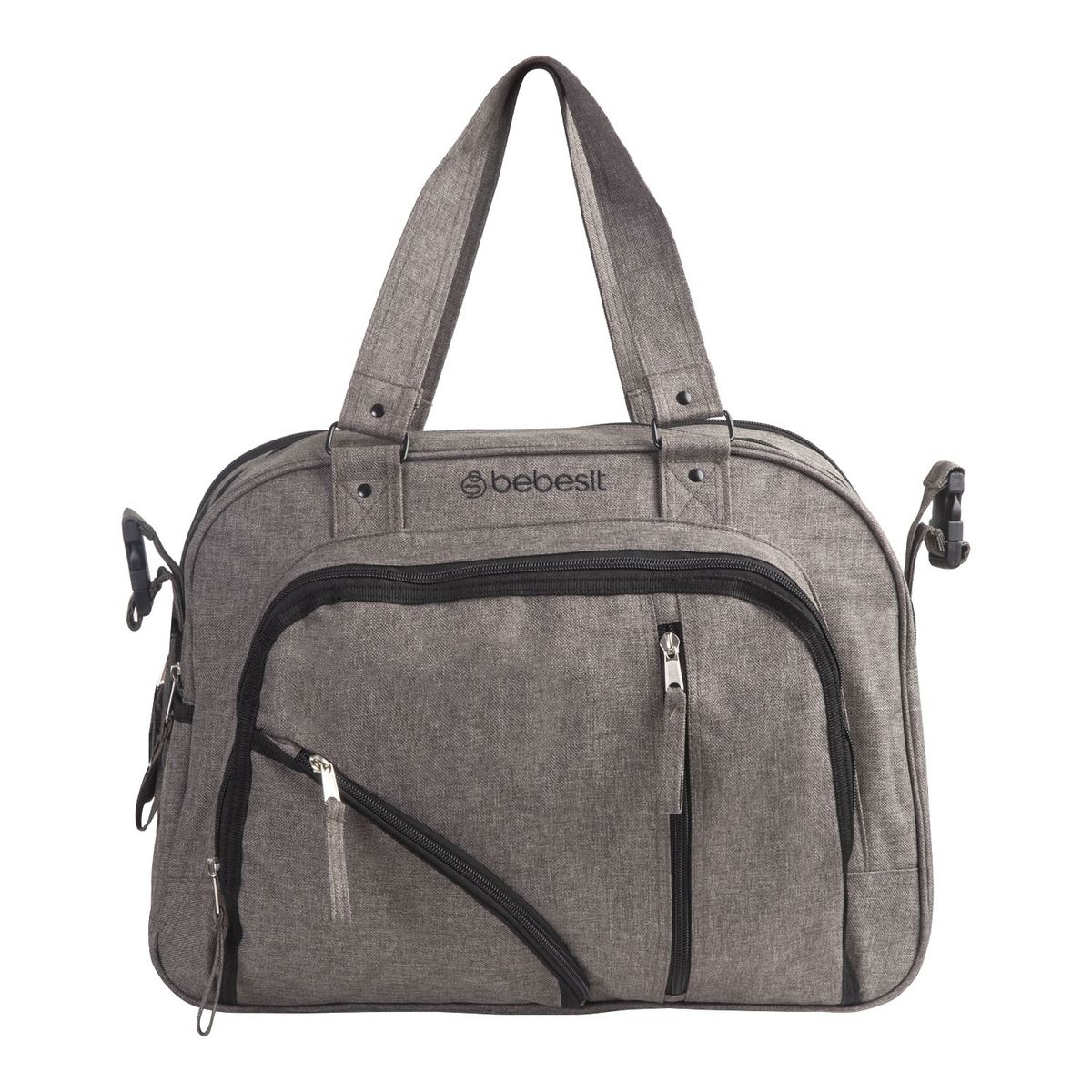 BEBESIT - Bolso Maternal Gris Mela Bebesit
