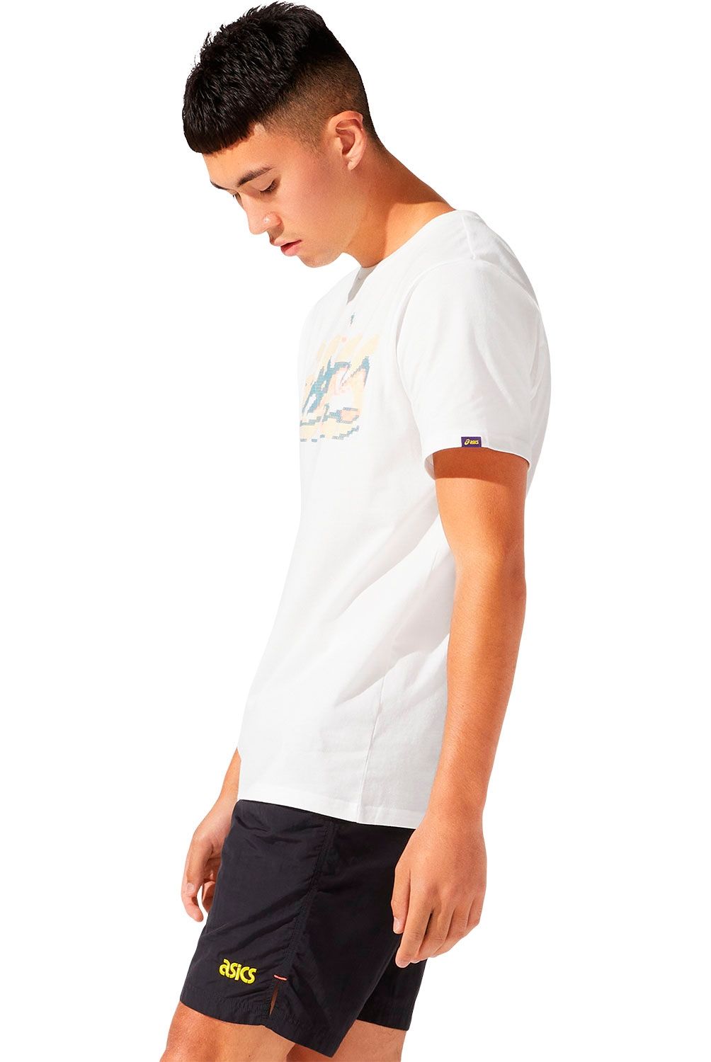 ASICS - Asics Polera Manga Corta Algodón Hombre