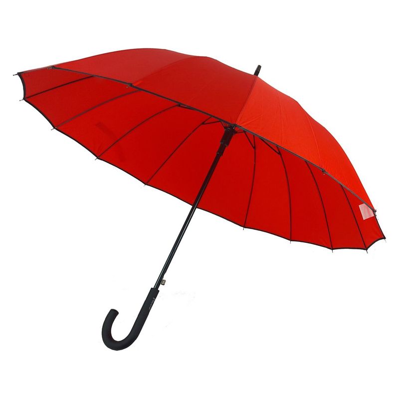 PLUVIA - Paraguas Pluvia 16V Automático Rojo