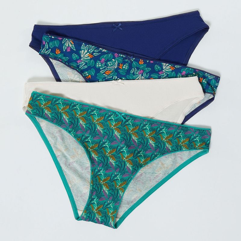 ETAM - Pack De 4 Calzones Slip - Pera Mujer Etam