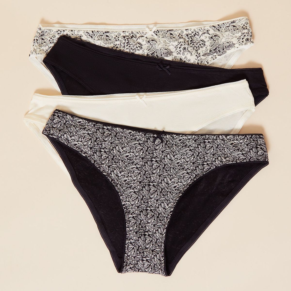 ETAM - Pack De 4 Calzones Slip - Sevene Mujer Etam