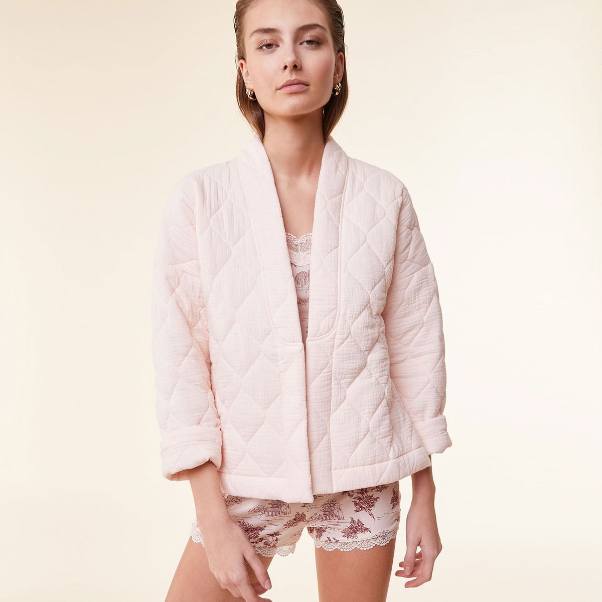 ETAM - Bata Acolchada - Daren Mujer Etam