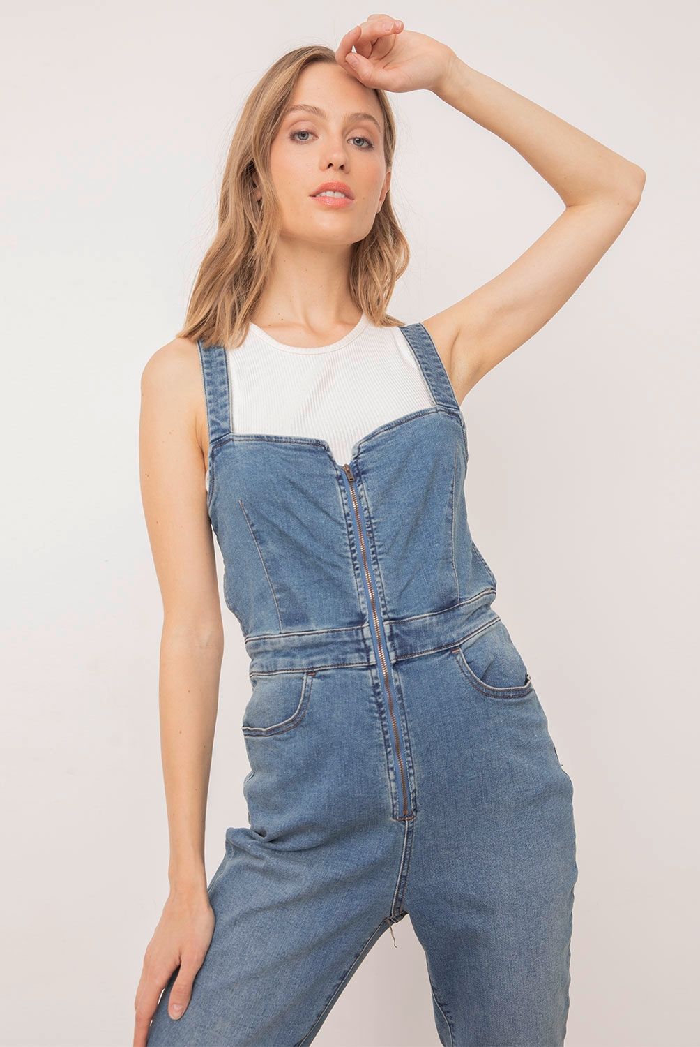 FREE PEOPLE - Free People Enterito Mezclilla Mujer