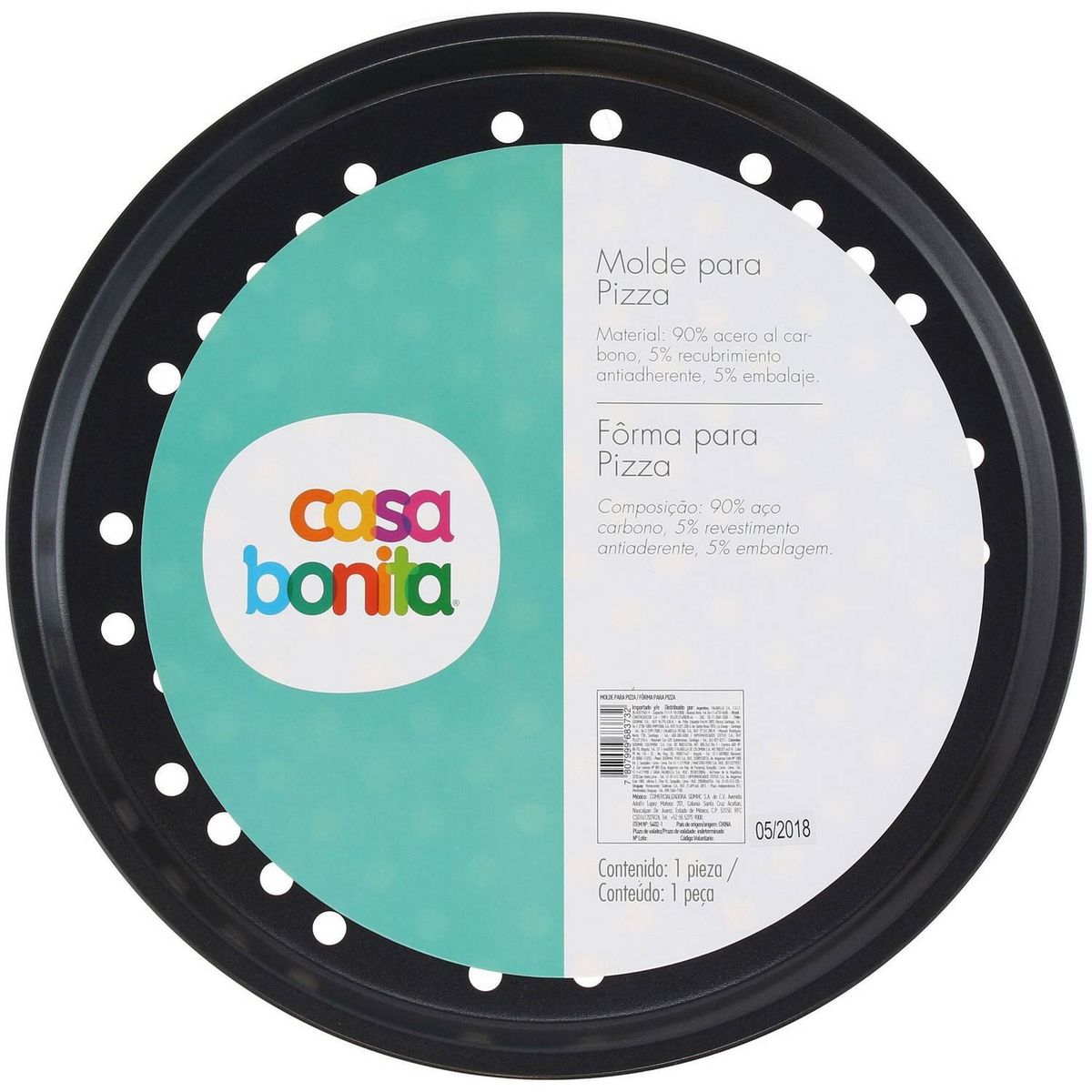 CHINA - Base Pizza Molde Pizzas Profesional Antiadherente