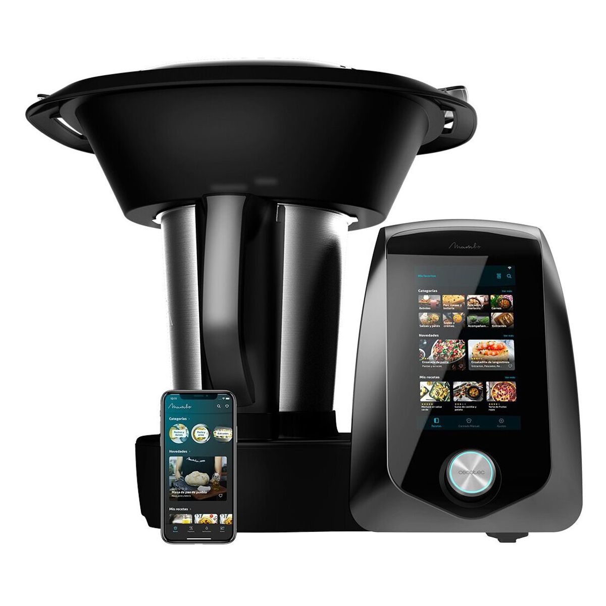 CECOTEC - Robot de cocina Mambo 12090 Habana Con 2 Jarras