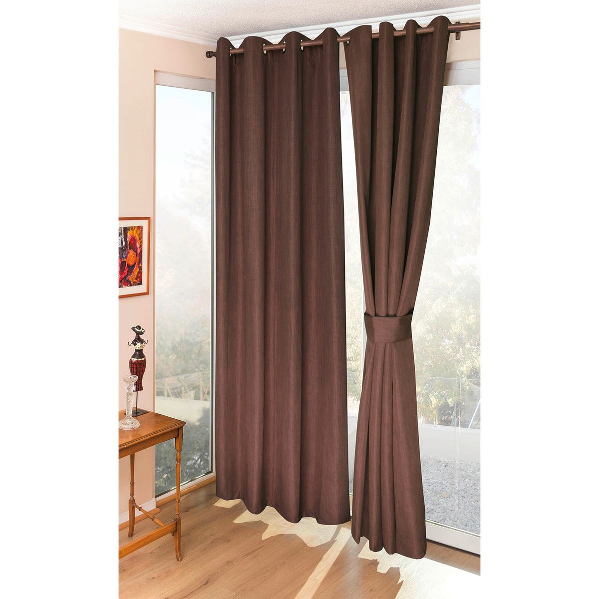 DORAL - Cortina 2 Paños Black Out City Cafe Doral