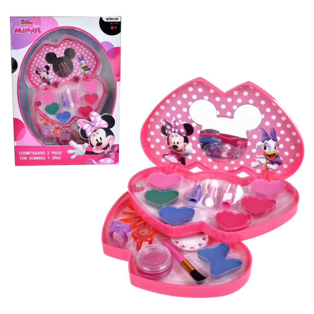 MINNIE - Set de Cosmeticos Con Accesorios Minnie