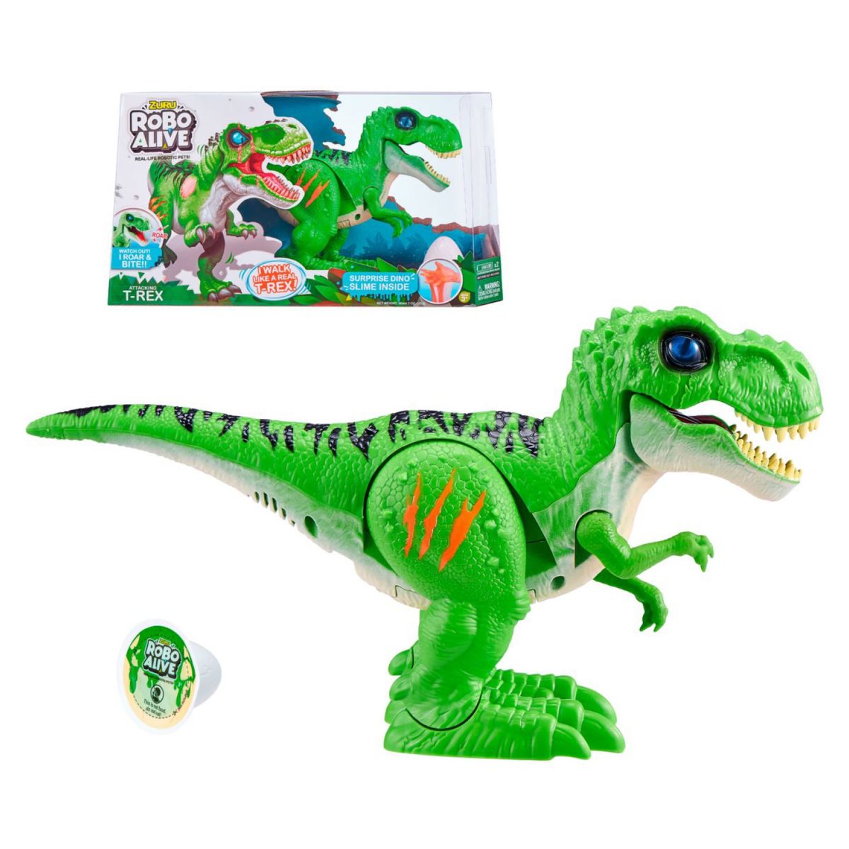 JURASSIC WORLD - Figura De Acción Dinosaurio T Rex  Verde Jurassic World