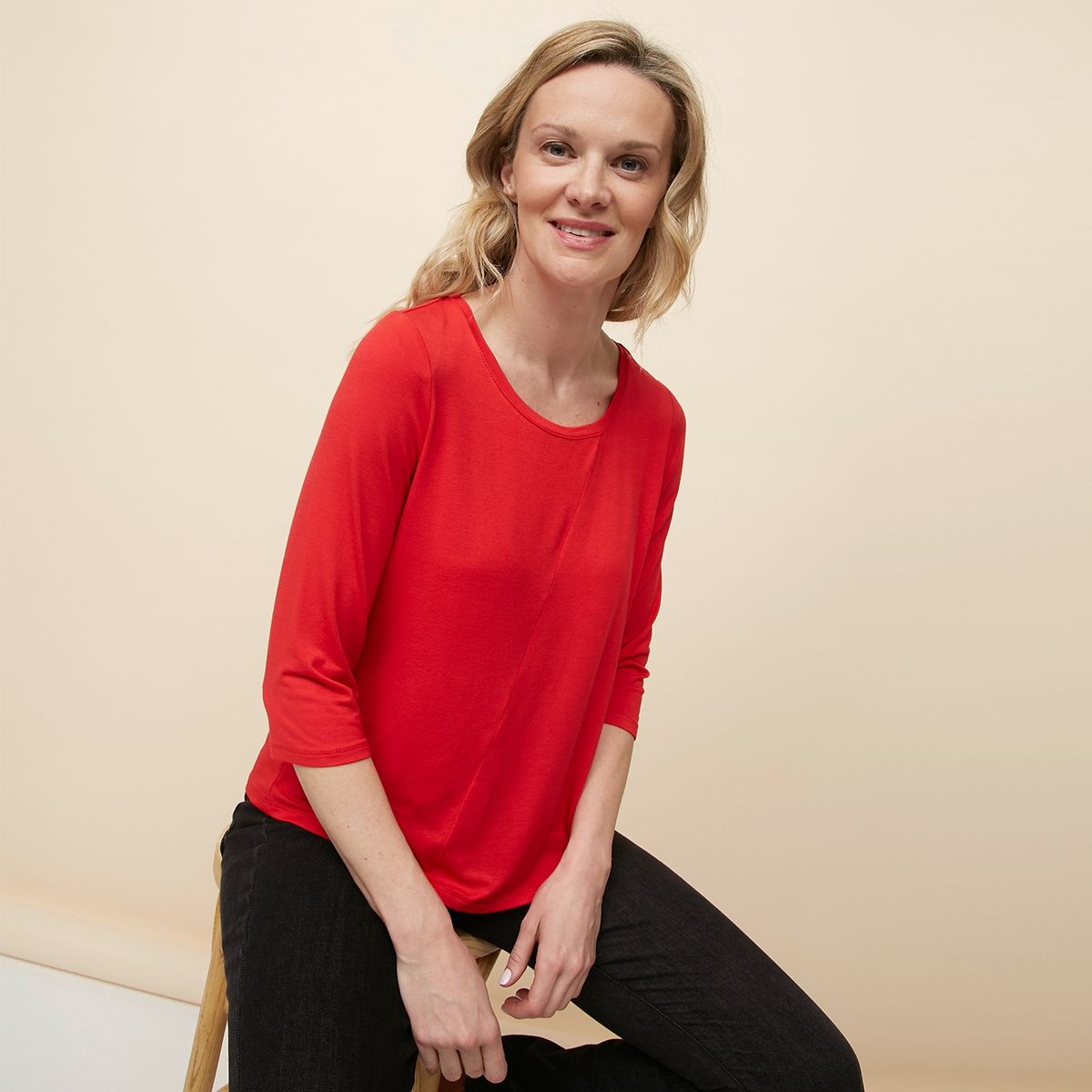 S COCCI - Polera Loose Fit Mujer S Cocci