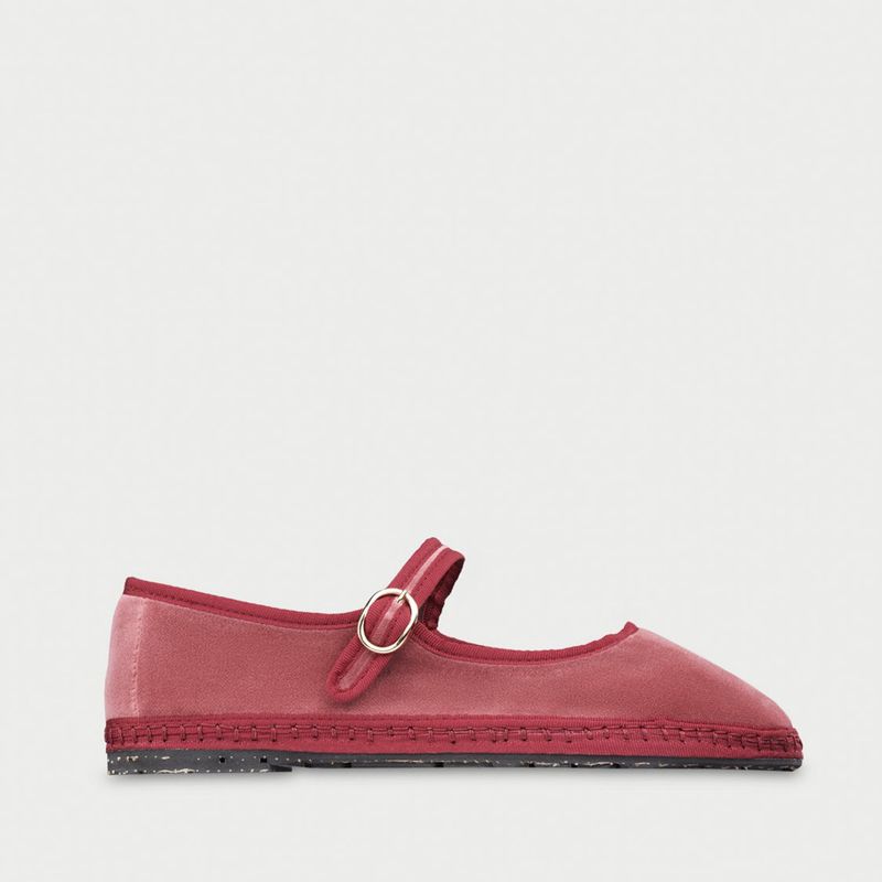 FLABELUS - Alpargata Mujer Rojo Flabelus