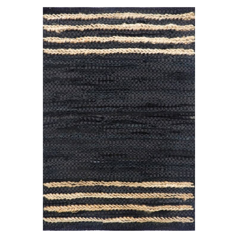 DIB - Bajada De Cama Lines Cuero 60X90 Cms Dib