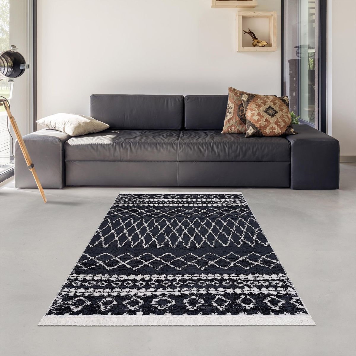 DIB - Alfombra Dhazteca Negro Dib