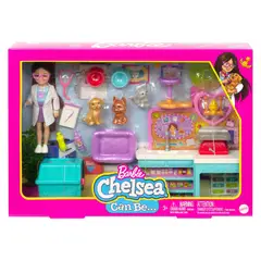 BARBIE - Muñeca Chelsea Veterinaria