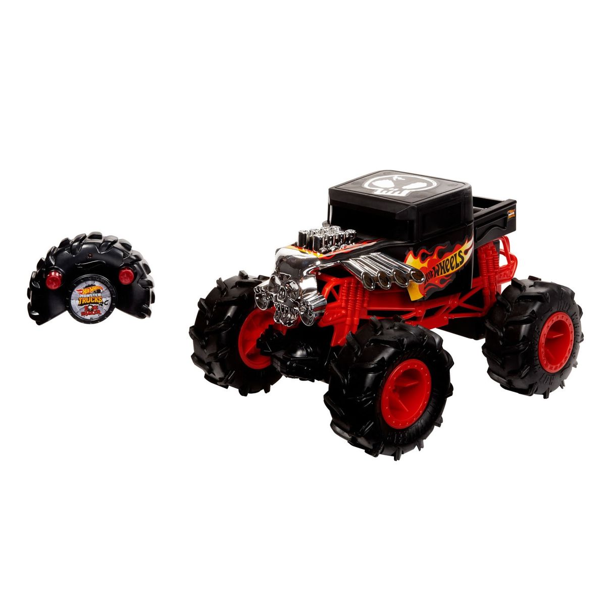HOT WHEELS - Hot Wheels Rc Monster Trucks Bone Shaker 1:15