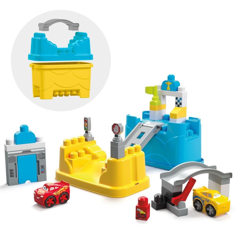 MEGA BLOKS - Disney Aventura De Carreras Del Rayo Mcqueen Mega Bloks