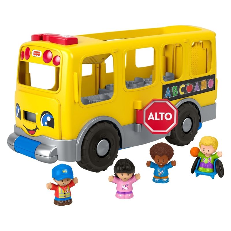 FISHER PRICE - F-P Little People Camión Escolar Haciendo Nuevos Amigos Fisher Price