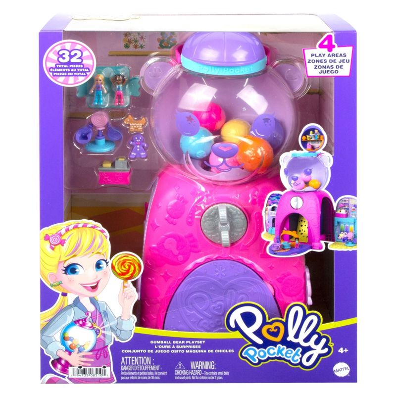 POLLY POCKET - Compacto De Maquina De Dulces De Osito Polly Pocket