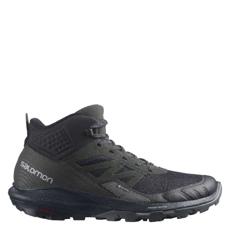 SALOMON - Zapatilla Outdoor Hombre Outpulse Mid Gtx Negra