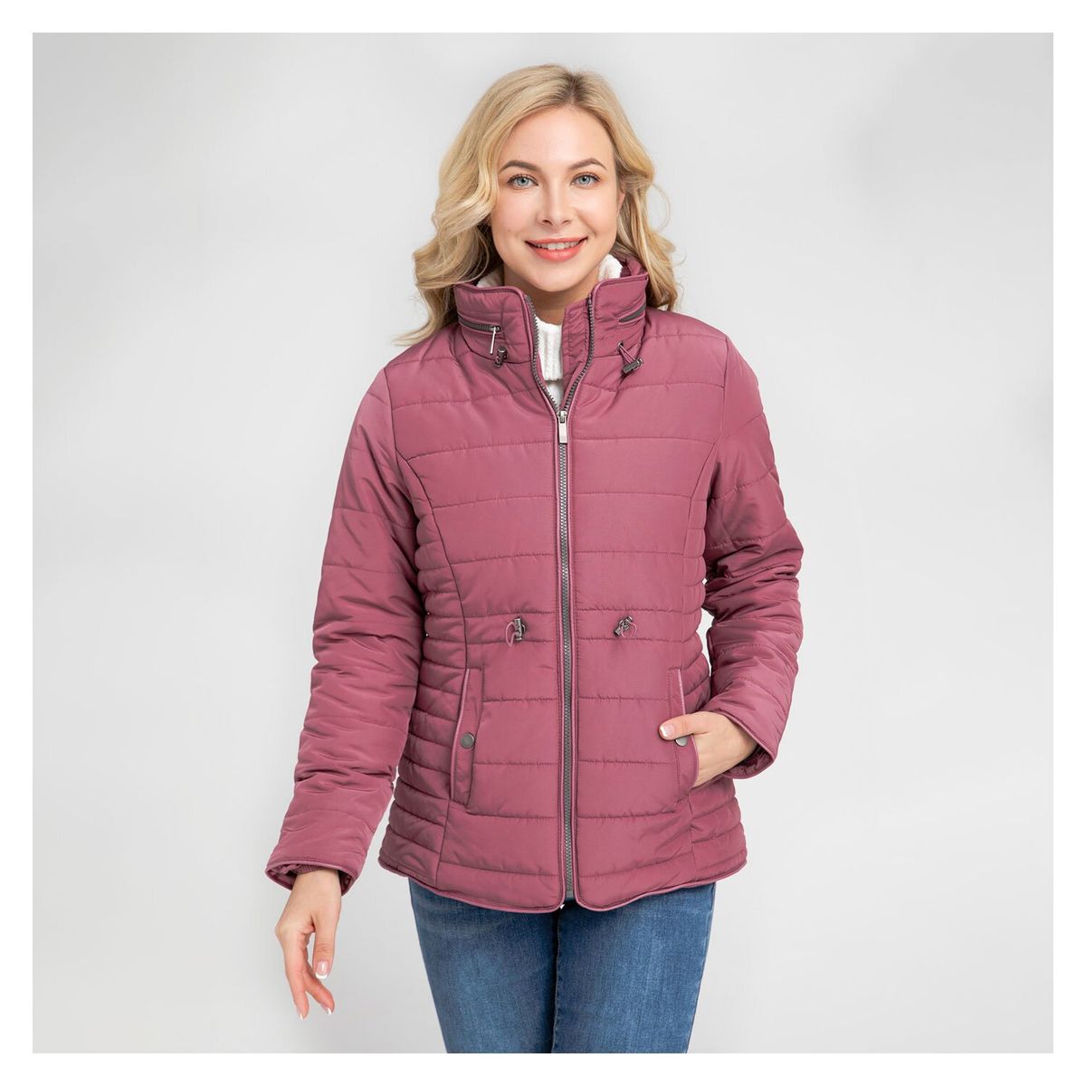 FASHION'S PARK - Parka Mujer Larga Ajustable